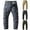 Black, variant on Zylanna Men's Cargo Pants, Multi-Pockets Solid Color Fashion Baggy Casual Pants for Men Black Size 3XL