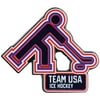 Team USA Ice Hockey Pictogram Pin
