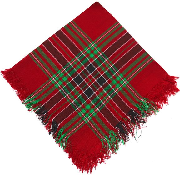 RUISINERY Multiuse Plaids Scarf Shawl Wrap Soft Breathable Bandana for Rural Women Fashionable and Comfortable for Various Ages