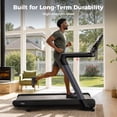 thumbnail image 6 of FED FITNESS 15% Auto Incline Treadmill Bluetooth Compatible, 400lbs Weight Capacity,4 HP Peak Motor,60.2" x 20.1" Running Belt, 6 of 7