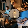 thumbnail image 6 of Homechoose  Dimmer Wax Warmer Lamp, 50W Adjustable Height Candle Warmer with 2/4/8/10H Timer, 10-100% Dimming, GU10 Bulb Included, Matte Black for Scented Wax Melts, 6 of 12