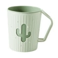 thumbnail image 3 of Porta brochas de maquillaje, porta bolígrafos, vaso de enjuague para encimera de cocina. Verde, 3 of 9