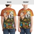 thumbnail image 3 of Breeding My Singing Monsters Island Teen T-Shirt Crewneck Short Sleeve Double-Sided Print Summer Tee Shirts Top For Youth Boys Girls Children Large, 3 of 7