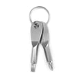 thumbnail image 3 of Matsuzay Juego de destornilladores de llave de 2 uds., llavero de acero inoxidable, herramienta de bolsillo multiusos para exteriores Artesanía gris, 3 of 6