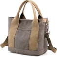 thumbnail image 3 of Bolso de mano con cremallera, bolso de mano para mujer, bolso cruzado de lona, bolso de hombro, bolso Hobo, bolso mensajero 2023, 3 of 5