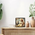 thumbnail image 5 of Room Decor Art Prints: Cute Dog Cat Wooden  Art Prints  for Gift Home Wall Decor for Living Room, Kitchen, Bedroom And Office. Vintage  08×08inch(20×20cm), 5 of 8