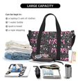 thumbnail image 4 of Travel Duffle Bag Lovely Mom Ever Travel Tote Bags Carry on Luggage Waterproof Weekender Bags with Top Handle Adjustable Shoulde Strap for Travel Gym, 4 of 5