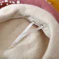 thumbnail image 7 of Beret Hat for Women, French Pearl Rhinestone Beanie Hat Winter Warm Adjustable Artist Cap 1pcs, 7 of 7