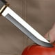 thumbnail image 4 of 2 in 1 Double Blade Stainless Steel Paring Knife Set | Portable Outdoor Camping Fruit Vegetable Peeler Slicer with Protective Sheath | Ergonomic ABS Handle | 9cm Blades | 1 Pack, 4 of 9