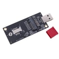 thumbnail image 5 of Carte Rehausseur M.2 Clé B vers USB 3.0 pour Module 3G 4G LTE WWAN NGFF M.2 Clé B vers USB3.0 Adaptateur Réseau avec Emplacement pour Carte SIM 6Pin/8Pin, 5 of 5