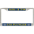 thumbnail image 1 of USS Plunger SS-179 License Plate Frame, 1 of 1