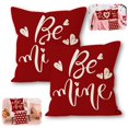 thumbnail image 1 of WAITLOVER Funda de almohada decorativa para sofá de fiesta de Navidad, funda de almohada para el día de San Valentín, 1 of 7