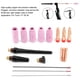 thumbnail image 5 of Welding Tip Tig Welding Nozzle 17Pcs Welding Nozzle TIG Welder Contact Tip With Tungsten Wire For Torch 17/18/26 ANGGREK Contact Nozzle, 5 of 8