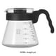 thumbnail image 2 of Inteprter Cafetera y tetera de cristal resistente al calor, gran capacidad, fácil de limpiar, amplias aplicaciones hechas de alta Mostrada Olla de 600ML, 2 of 6