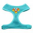 thumbnail image 2 of Candy Corn Design Soft Mesh Harnesses Aqua Extra Large, 2 of 2