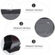 thumbnail image 5 of BESTYASH 1Ud Organizador De Para Con 8 Compartimentos Y Material Negro, 5 of 6