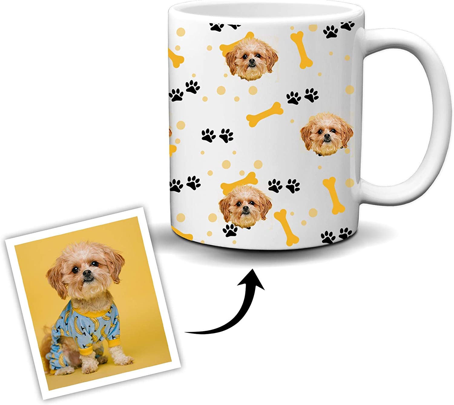 custom wraparound mug