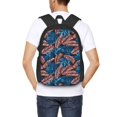 thumbnail image 6 of Daiia Tropical Leaves Backpack for Men and Women -Durable Backpack Large Capacity, Water-Resistant Bag with Adjustable Straps and Laptop Compartment, 6 of 9