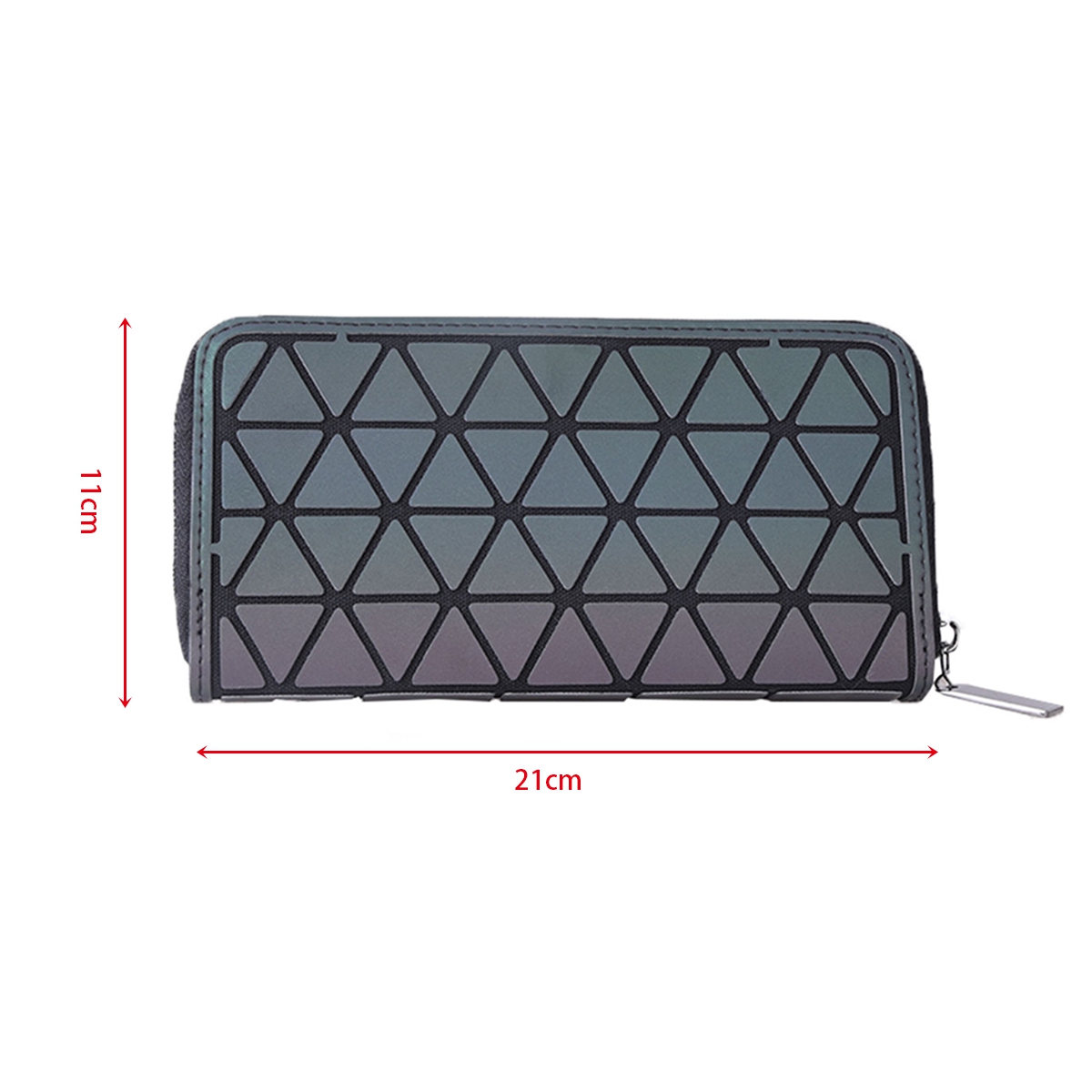 iridescent bag geometric