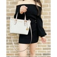 thumbnail image 3 of Michael Kors 35T9Gtvt0B Jet Set Travel Extra-Small Logo Top-Zip Tote Bag In Pwd Blsh Mlt, 3 of 3