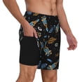 thumbnail image 6 of Rocae Space Rocket for Men's Swim Trunks Quick Dry With Two Side Pockets and One Lined Patch Pocket, 6 of 9