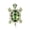 Light Green, variant on Rhinestones Turtle Brooch Pin, Green Crystal Gold Tone for Women , Cute Marine Animal Tortoise Lapel Pin for Dress Hat Bag