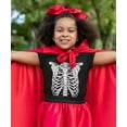 thumbnail image 4 of BROOKLYN VERTICAL 2-Pack Halloween Kids Youth Printed T Shirt Pumpkin Skeleton Bones Ages 6-20, 4 of 5