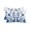 Sky Blue White, variant on Waterproof Outdoor Throw Pillows with Inserts 16"x16" Set of 2, Blue Poppy Soft Decorative Pillowcases for Couch Bedroom, Botanical Flowers Spring Garden Pillow Covers for Sofa Living Room