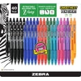 thumbnail image 1 of Bolígrafo Zebra Z-Grip 1.0mm Punta Media x40, 1 of 8