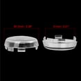 thumbnail image 2 of 4pcs Motorcycle LED Turn Signal Light Indicator Lens Cover Clear for Harley Davidson, 2 of 5