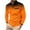 Orange, variant on Nfhtoj Men's Polo Shirts Long Sleeve 2025 Casual Polo T-Shirts Color Block Slim Fit Golf Polo Shirt with Pocket Long Sleeve Polo Shirts for Men