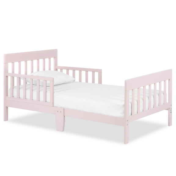 Dream On Me Finn Pink Toddler Bed, New Zealand Pinewood, JPMA Certified