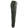 thumbnail image 5 of Women's Cargo Pants Drawstring Elastic Waist Hip Hop Jogger Pants with Pockets, 5 of 10