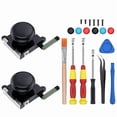 thumbnail image 1 of e7u For Nintendo Switch Controller 21 in 1 Joycon Joystick Replacement V6w Controller Thumbstick Rep, 1 of 1