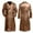 Brown, variant on Christmas Clearance! ZVNAΖH Slim Fit Long Leather Jacket Men, Vintage Leather Jacket Medieval Coat Jacket, Big and Tall Leather Jackets for Men, Sizes M-5XL