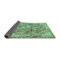 thumbnail image 2 of Ahgly Company Indoor Rectangle Abstract Turquoise Blue Modern Area Rugs, 6' x 9', 2 of 4