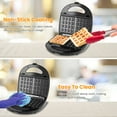 thumbnail image 6 of iMounTEK Sandwich Maker Homemade Breadfast Machine 3-in-1, Double-Sided Heating for Waffle Sandwich, 6 of 10