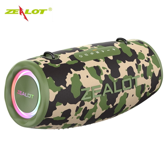 Altavoz estéreo inalámbrico ZEALOT S87 BT con potencia de 80 W