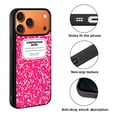 thumbnail image 2 of WIRESTER Shockproof Soft Rubber Cover Case for Apple iPhone 17 Pro Max 6.9" 2025, Hot Pink Composition Book, 2 of 5