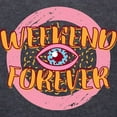 thumbnail image 3 of CafePress - Retro 80S Weekend Forever Long Sleeve T Shirt - Womens Hooded Shirt, 3 of 3