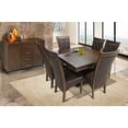 thumbnail image 1 of Comedor Kessa Muebles Tapachula 6 Sillas Café, 1 of 2