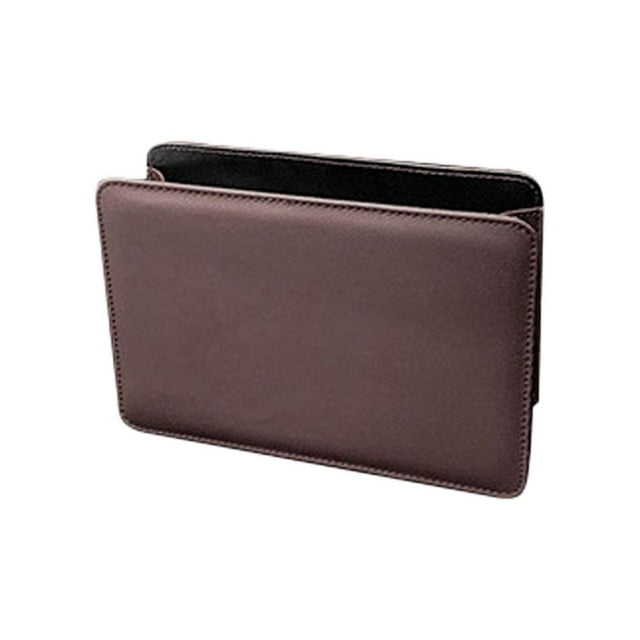 Universal Car Leather Garbage Bin Multifunctional Storage Box 20.5x14.5x4cm