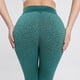 thumbnail image 4 of Leggings deportivos de jacquard con cintura alta y cadera color melocotón L, 4 of 5