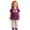 A-Purple74, variant on Bobifish Girls Outfit Sets Halloween Cartoon Print Short Sleeve Top Plaid Pants Sets Bow Detail Casual Daily Clothing Sets