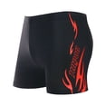 thumbnail image 5 of AXXD Workout Shorts Men Summer Leisure Hot Spring Beach Shorts Shorts Swimming Trunks + Swimming Cap New Arrival, 5 of 5