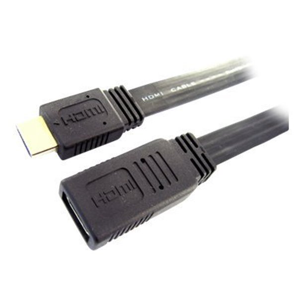 APC HDMI extension cable HDMI (M) to HDMI (F) 6.6 ft black