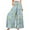 A4-Blue-A, variant on Wool Pants Women Wide Legs Elastic Boho Ruffle Drawstring Pants Floral Palazzo Beach Loose Petite with Pocket Trousers Summer Comfy Plus Size Casual Pants Gray 3XL