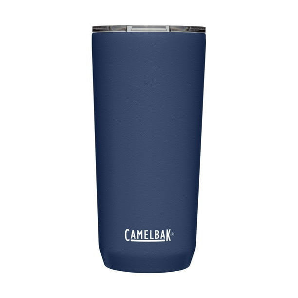 Vaso CamelBak Horizon de 20 oz - Acero inoxidable aislado - Tapa trimodal - Azul marino