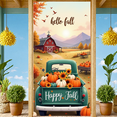 thumbnail image 2 of Decorative Design Fall Banner Pumpkin Farmhouse Autumn Theme for Seasonal Decor Thanksgiving Celebration Harvest Festival, 2 of 9