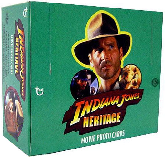 #89 LTD 500 Indiana Jones Heritage White Back Parallel Base Card